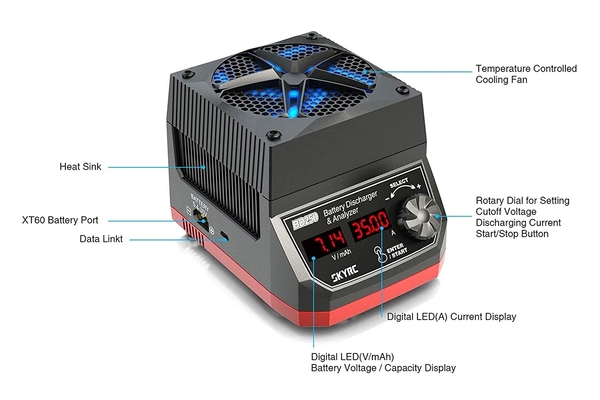 Розрядний пристрій SkyRC BD250 35A/250W (SK-600133) - Зображення 3