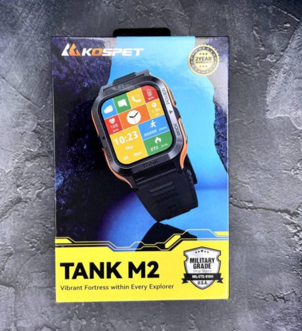 Спортивний Розумний Годинник Kospet Tank M2 Black + Спортивні Режими, Водозахист, Дзвінки 1077-0250 - Зображення 9