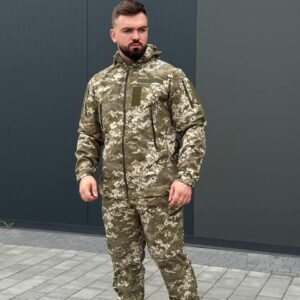 Костюм піксель софтшел B&L
