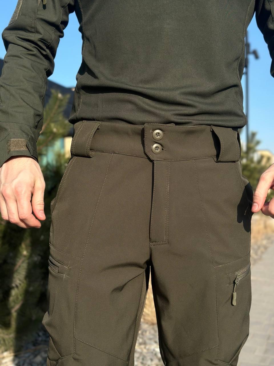 Військовий комплект форми Soft Shell Military олива - Зображення 24
