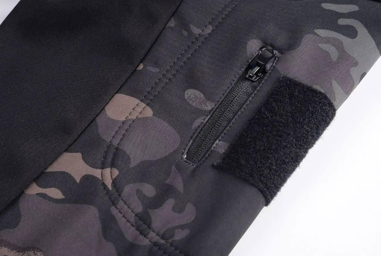 Костюм Чорний мультикам софтшел Gman Soft Shell на флісі - Зображення 7
