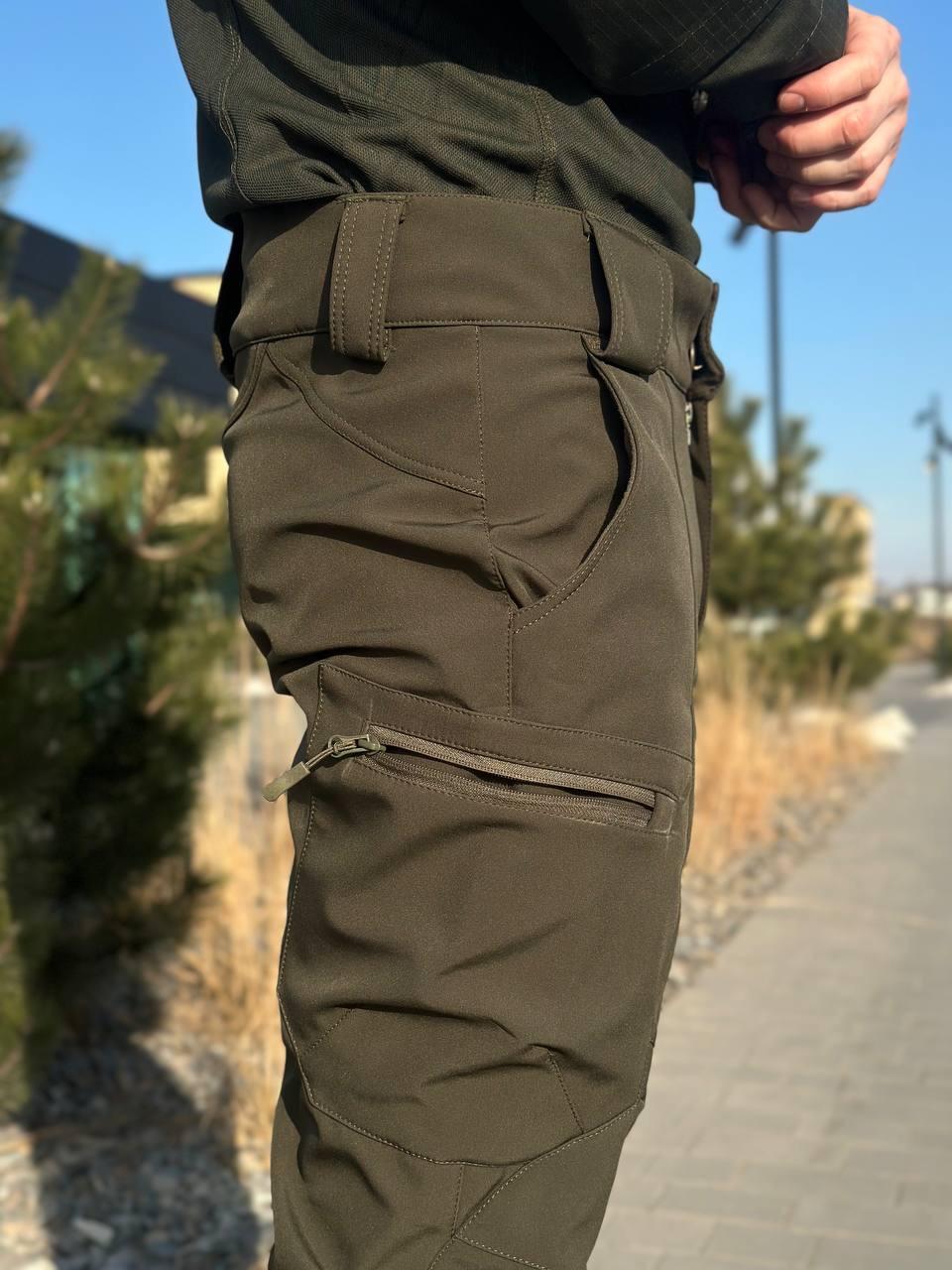 Військовий комплект форми Soft Shell Military олива - Зображення 25