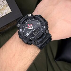 Тактичний годинник Awarder 001 ЗСУ All Black 1202-0127