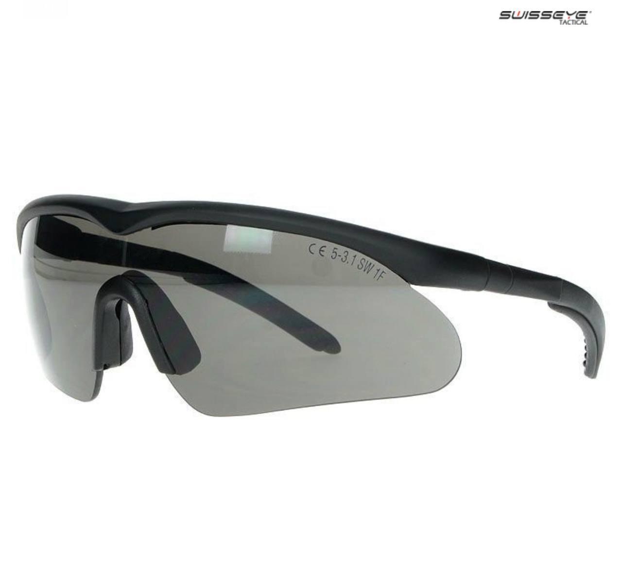 Окуляри балістичні SWISS EYE® Raptor Black 🇩🇪 - Зображення 5