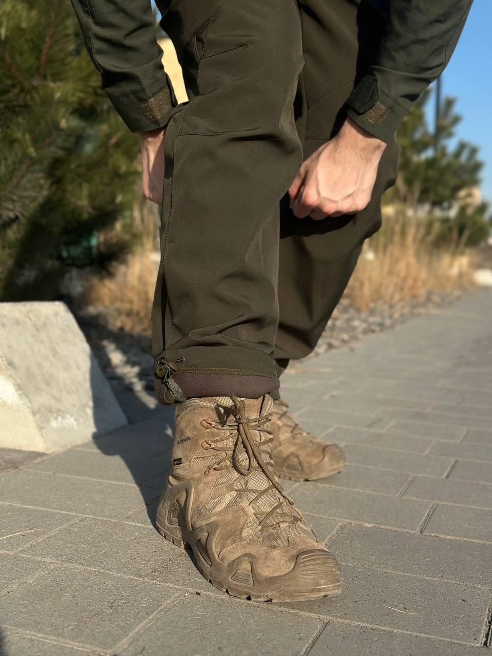 Військовий комплект форми Soft Shell Military олива - Зображення 29