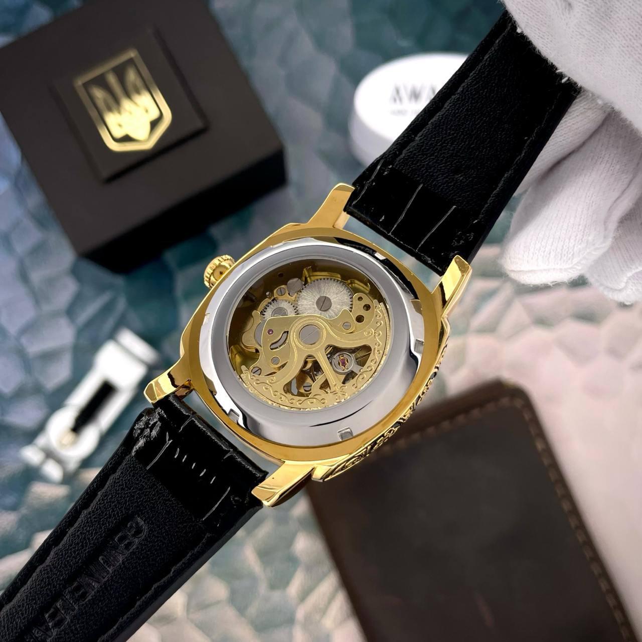 Годинник Awarder 021-3D Де б не був Gold-Black 🔥 Модель: 1202-0187 - Зображення 7