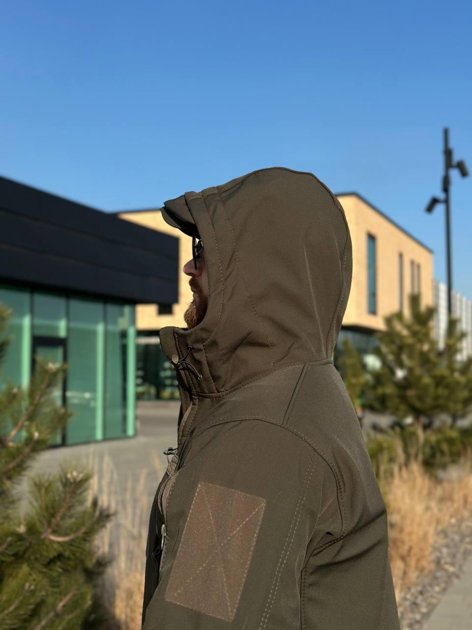 Військовий комплект форми Soft Shell Military олива - Зображення 12
