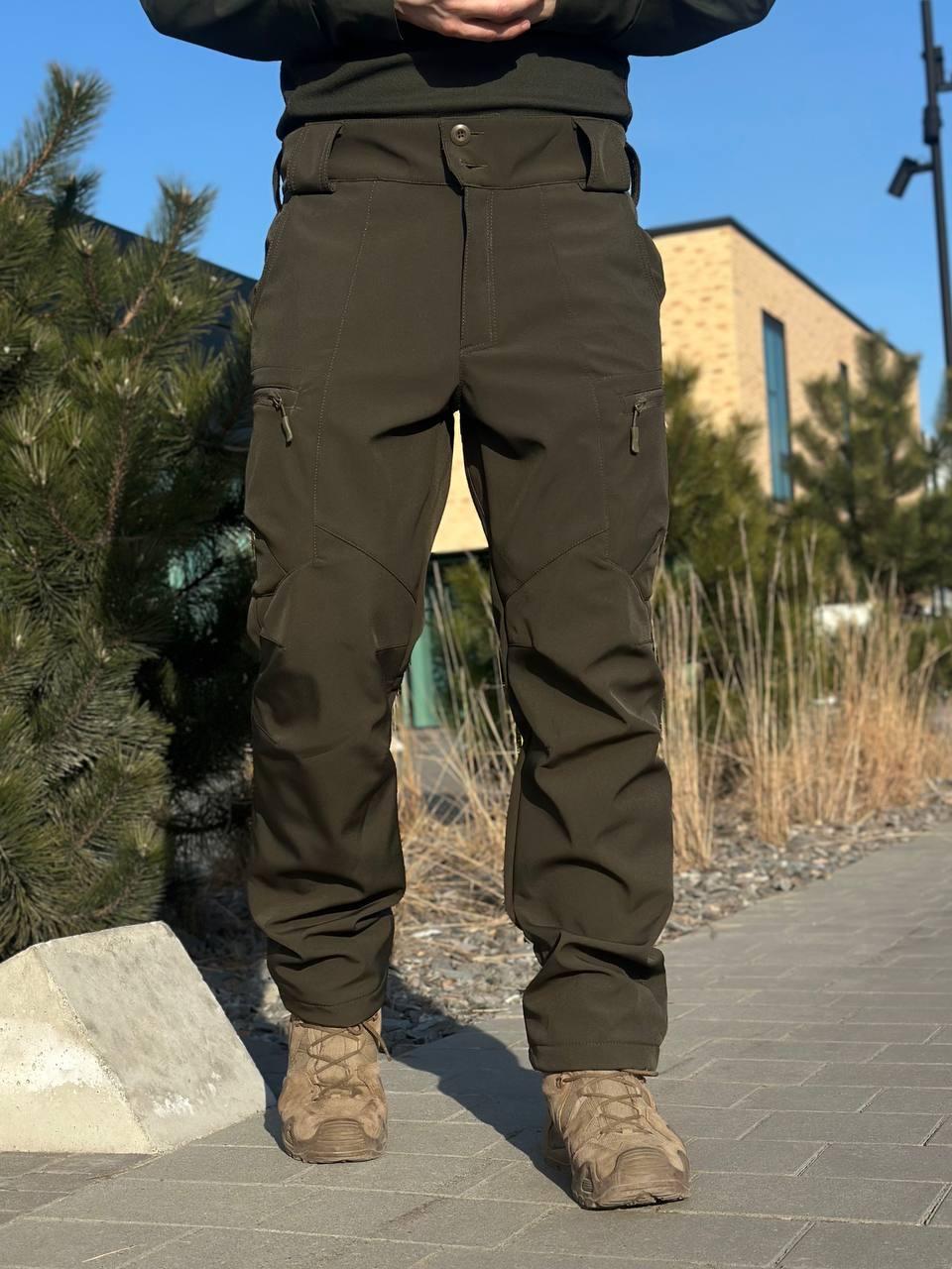 Військовий комплект форми Soft Shell Military олива - Зображення 31