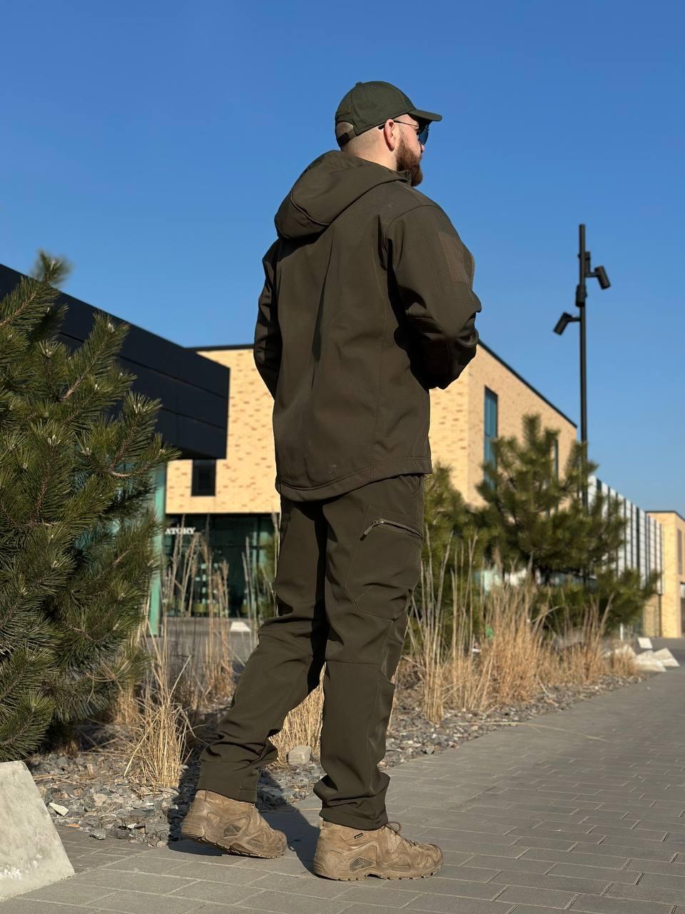 Військовий комплект форми Soft Shell Military олива - Зображення 13