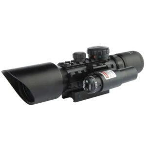 Оптичний приціл SPINA OPTICS M9 LS3-10x42E ЛЦВ, з червоним лазером Пікатінні/Вівер
