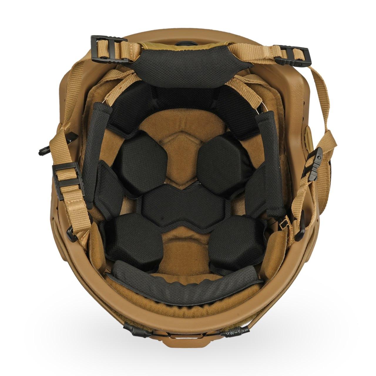 Кевларовий шолом SHC BURAN 3.0 Helmet KEVLAR Койот - Зображення 5