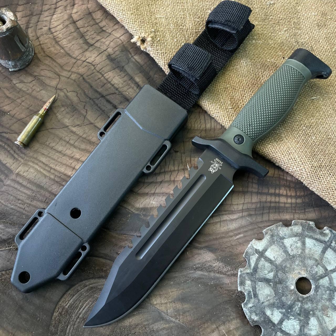 Тактичний ніж 30.5 см Олива