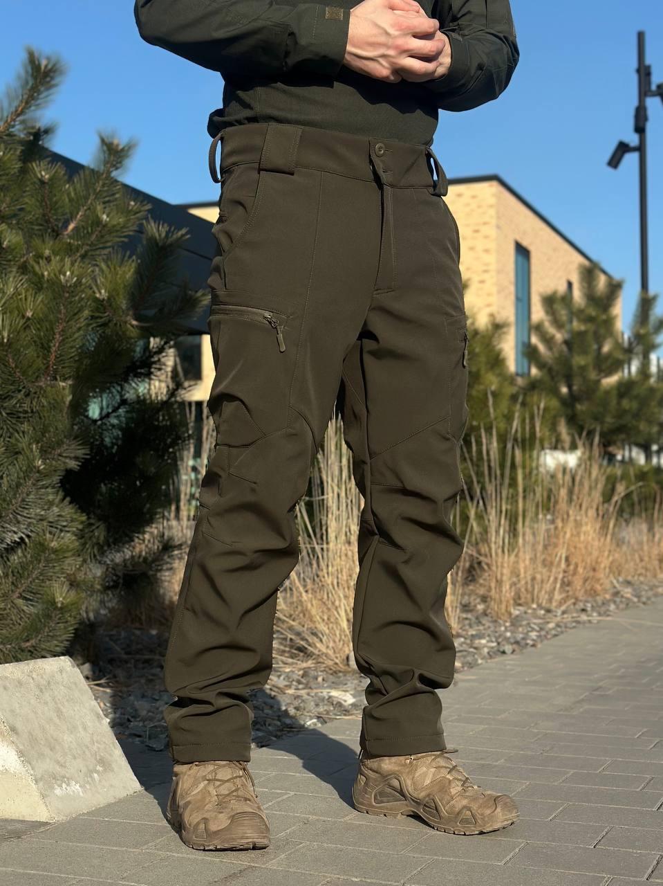 Військовий комплект форми Soft Shell Military олива - Зображення 23
