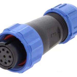 50 шт - Коннектори WEIPU SP1310/S9 9 pin мама IP68