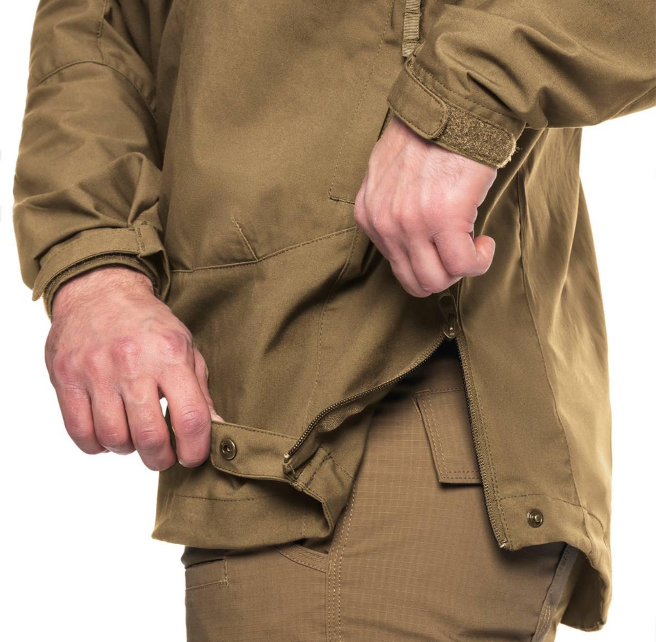 Куртка анорак Helikon-Tex Woodsman Dura Canvas Койот/ Сірий - Зображення 3