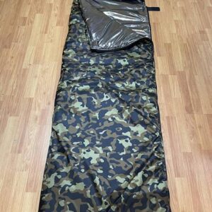 Спальний мішок Зимовий до -20 утеплювач холлофайбер 300г/м2 з підкладкою Omni-Heat 205 * 90 см Камуфляж