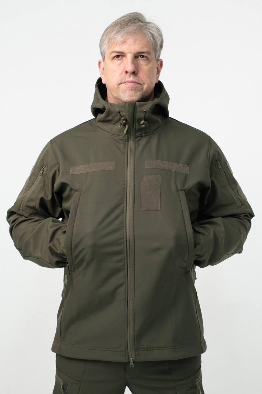 Військовий комплект форми Soft Shell Military олива - Зображення 10