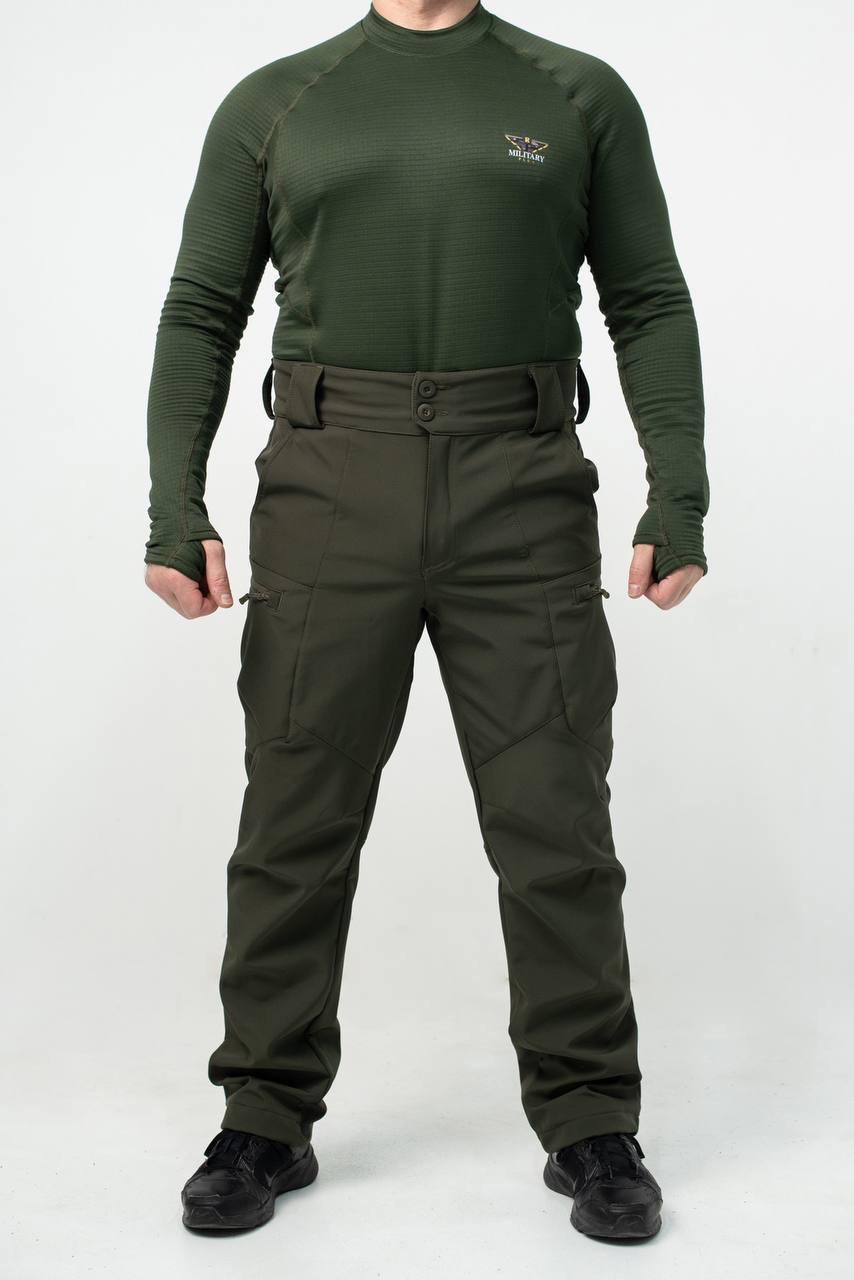 Військовий комплект форми Soft Shell Military олива - Зображення 6
