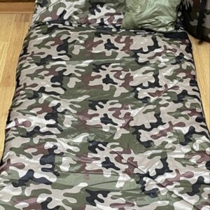 Тактичний двохстороній Спальний мішок -10 розмір 205*75 колір Камуфляж / Олива