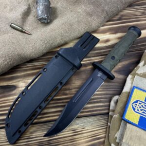 Тактичний ніж 30.5 см Олива