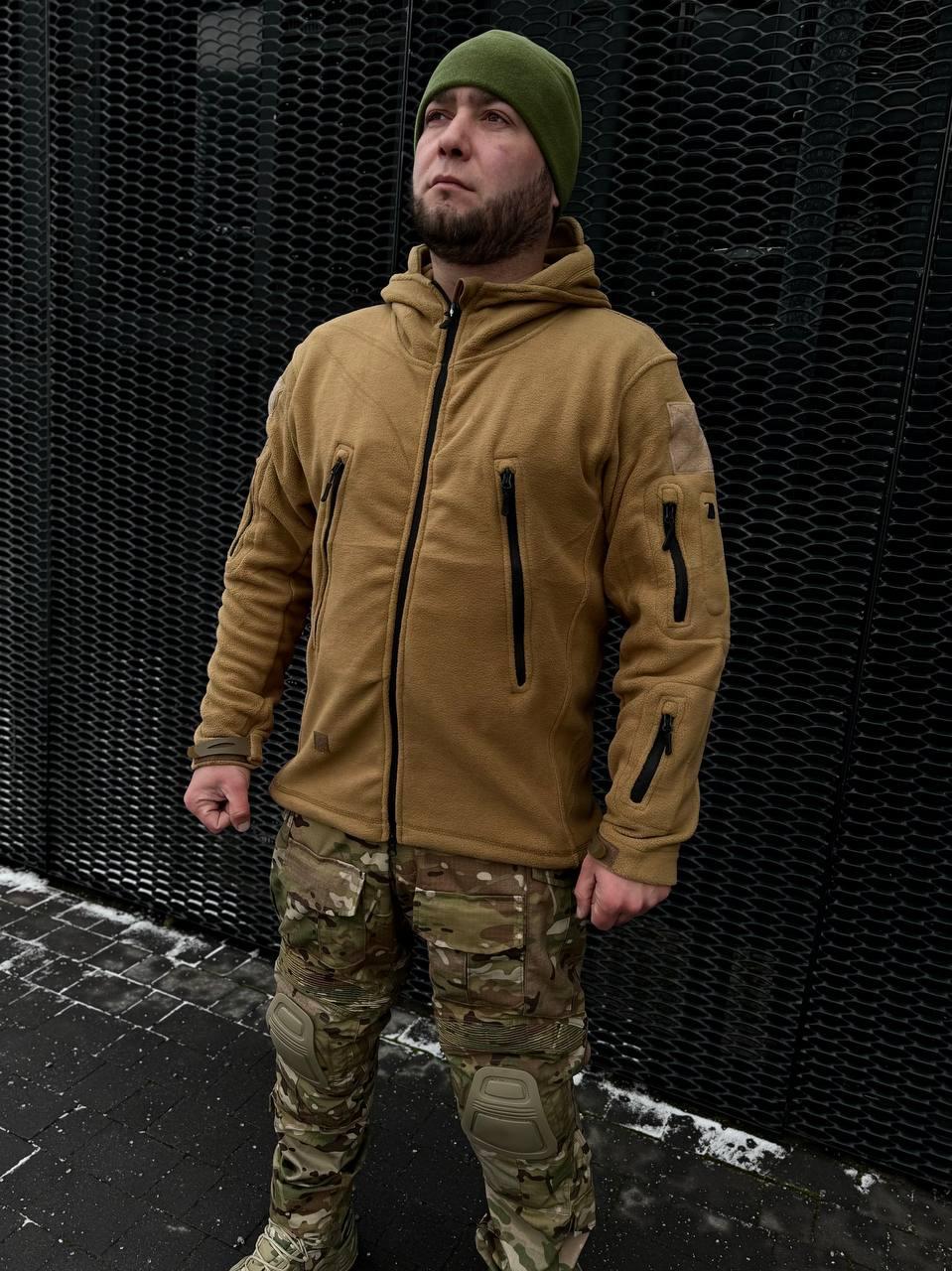Флісова куртка Shark All-Weather койот - Зображення 10