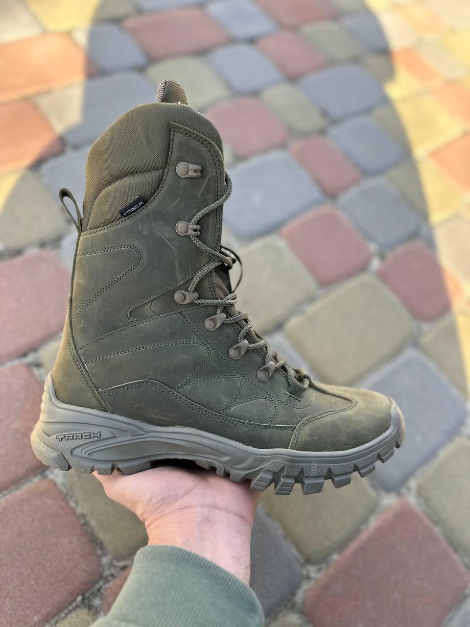 Тактичні зимові берці Tactical Boots Хутро до -25 Олива - Зображення 2
