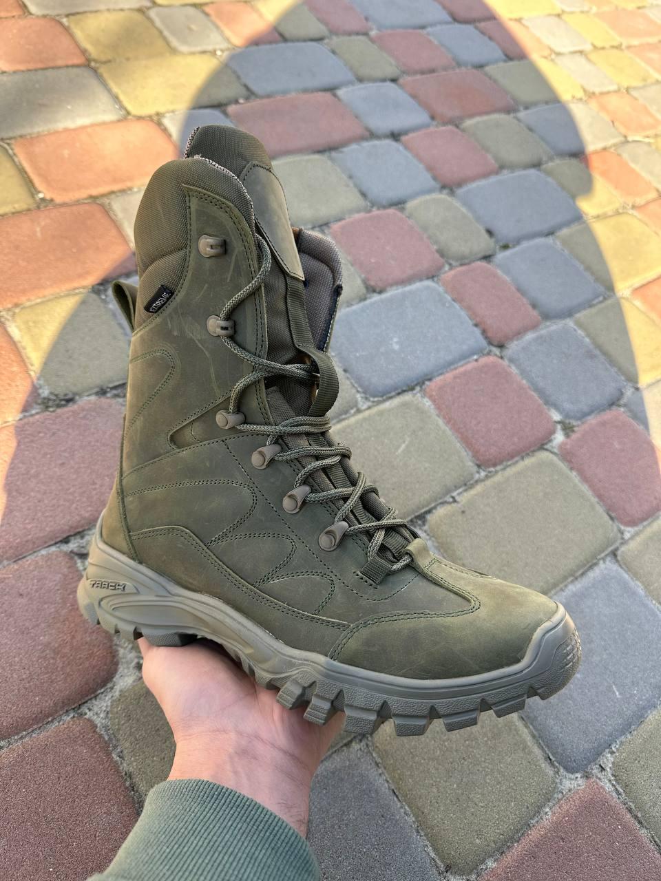 Тактичні зимові берці Tactical Boots Хутро до -25 Олива