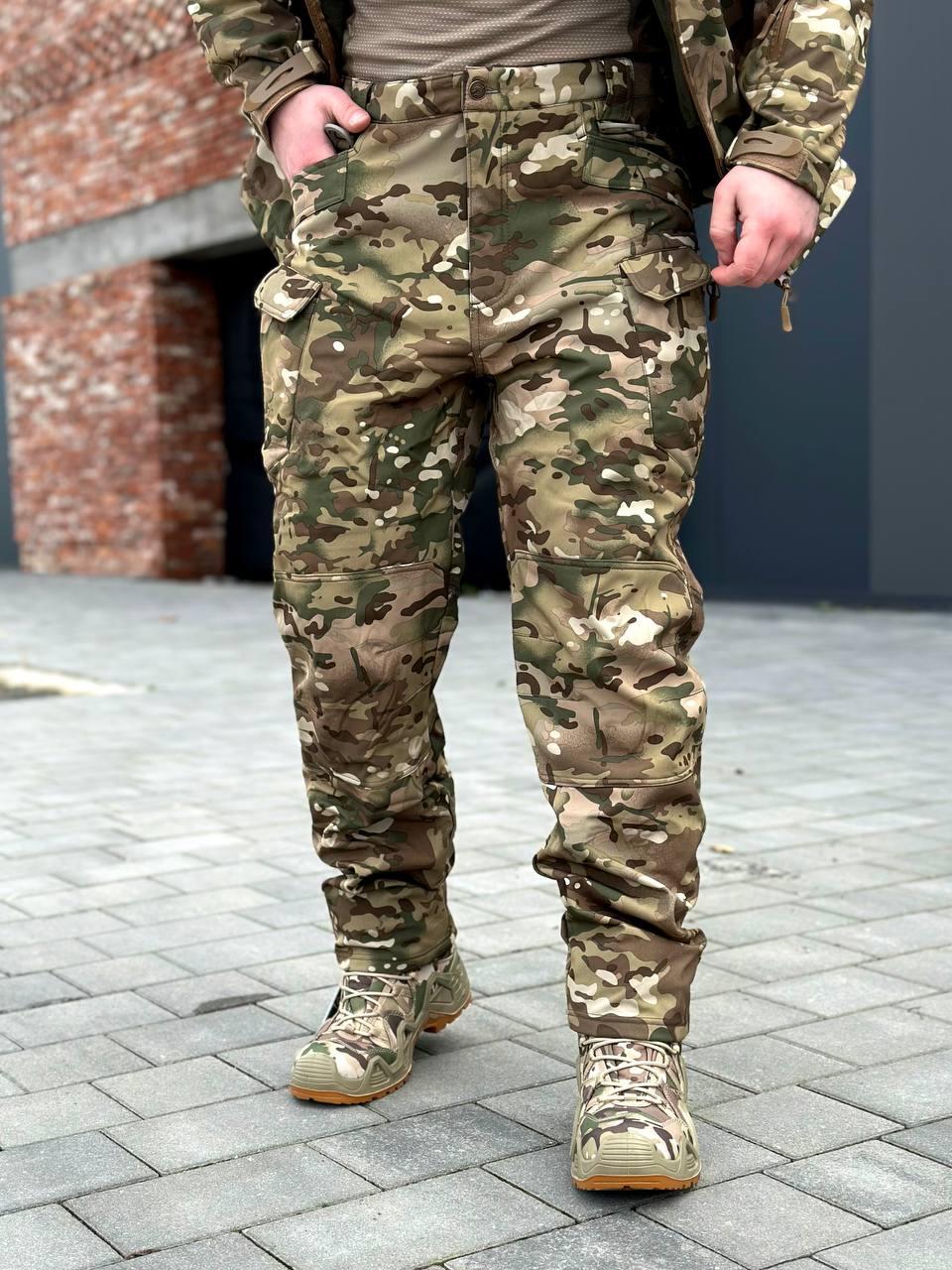 Тактичні штани Softshell мультикам Dragon - Зображення 7