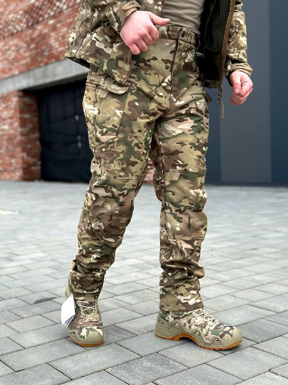 Тактичні штани Softshell мультикам Dragon - Зображення 8