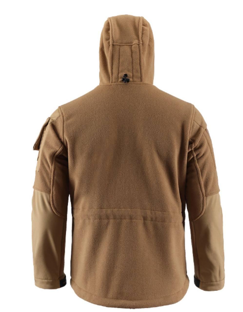 Флісова Кофта-Куртка Soft Shell ESDY Койот - Зображення 2