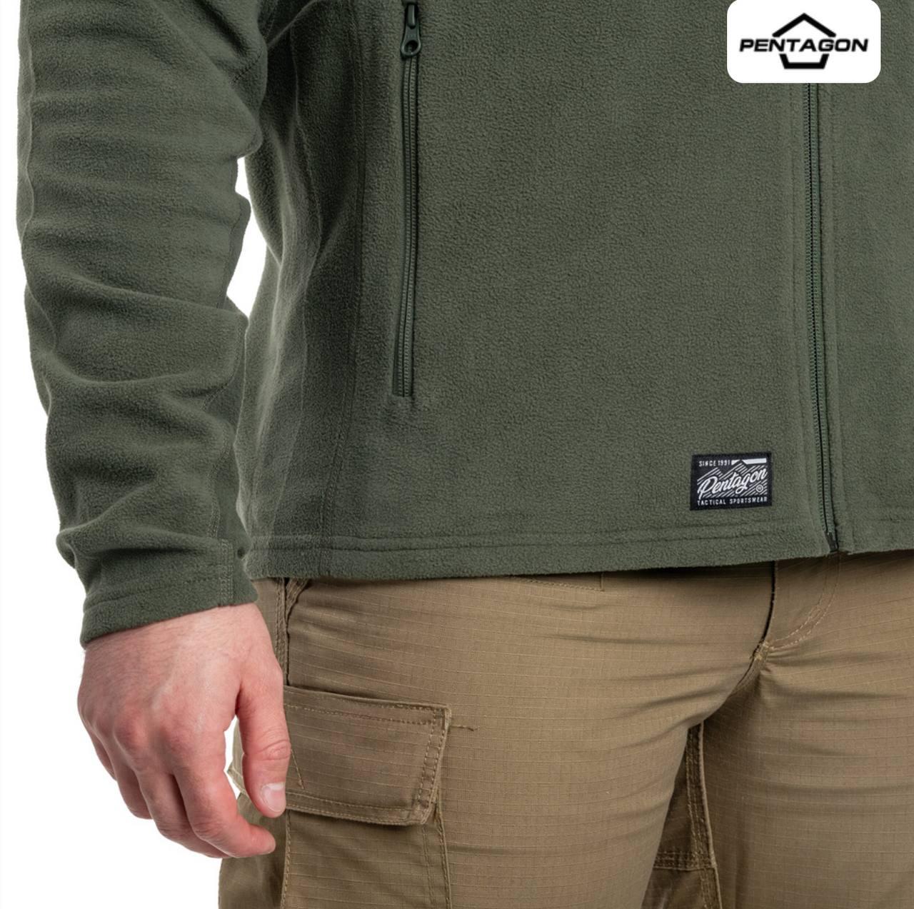 Кофта флісова Pentagon Arkos - Camo Green - Зображення 3