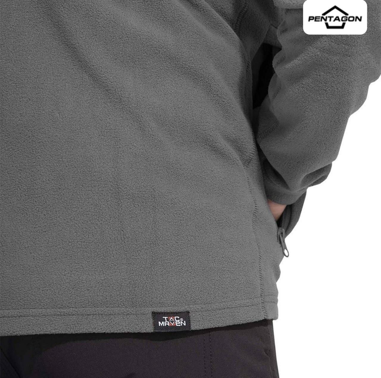 Флісова кофта Pentagon Tac Maven Elk Wolf Grey - Зображення 2