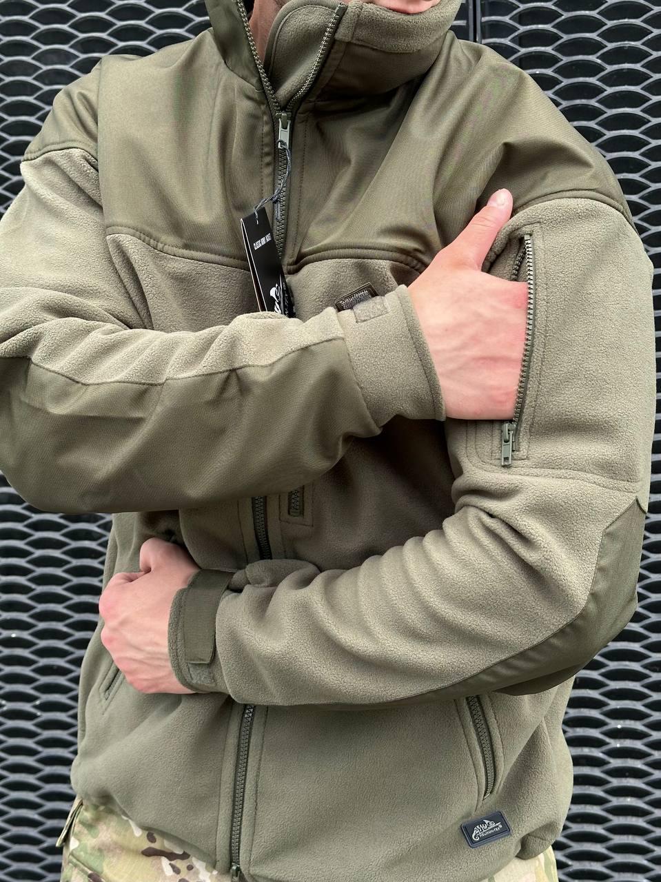 Флісова кофта олива Helikon-Tex® Jacket - Зображення 10