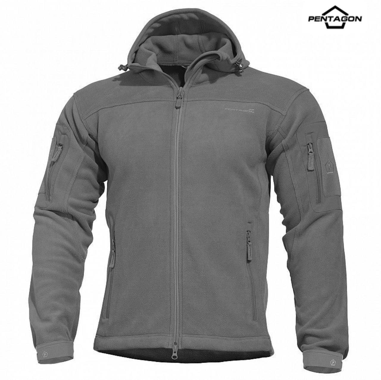Флісова кофта Pentagon Hercules 2.0- Wolf Grey - Зображення 3