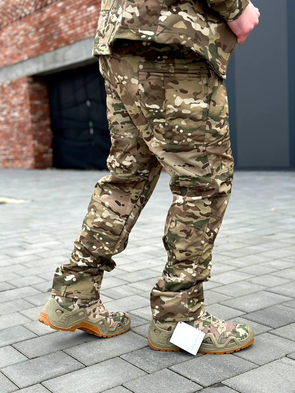 Тактичні штани Softshell мультикам Dragon - Зображення 6
