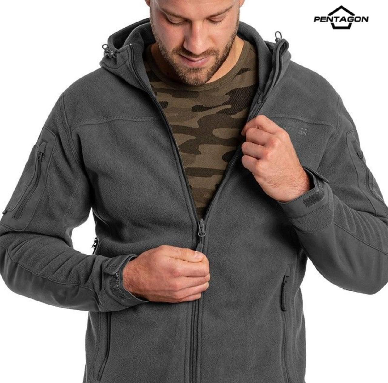 Флісова кофта Pentagon Hercules 2.0- Wolf Grey - Зображення 2