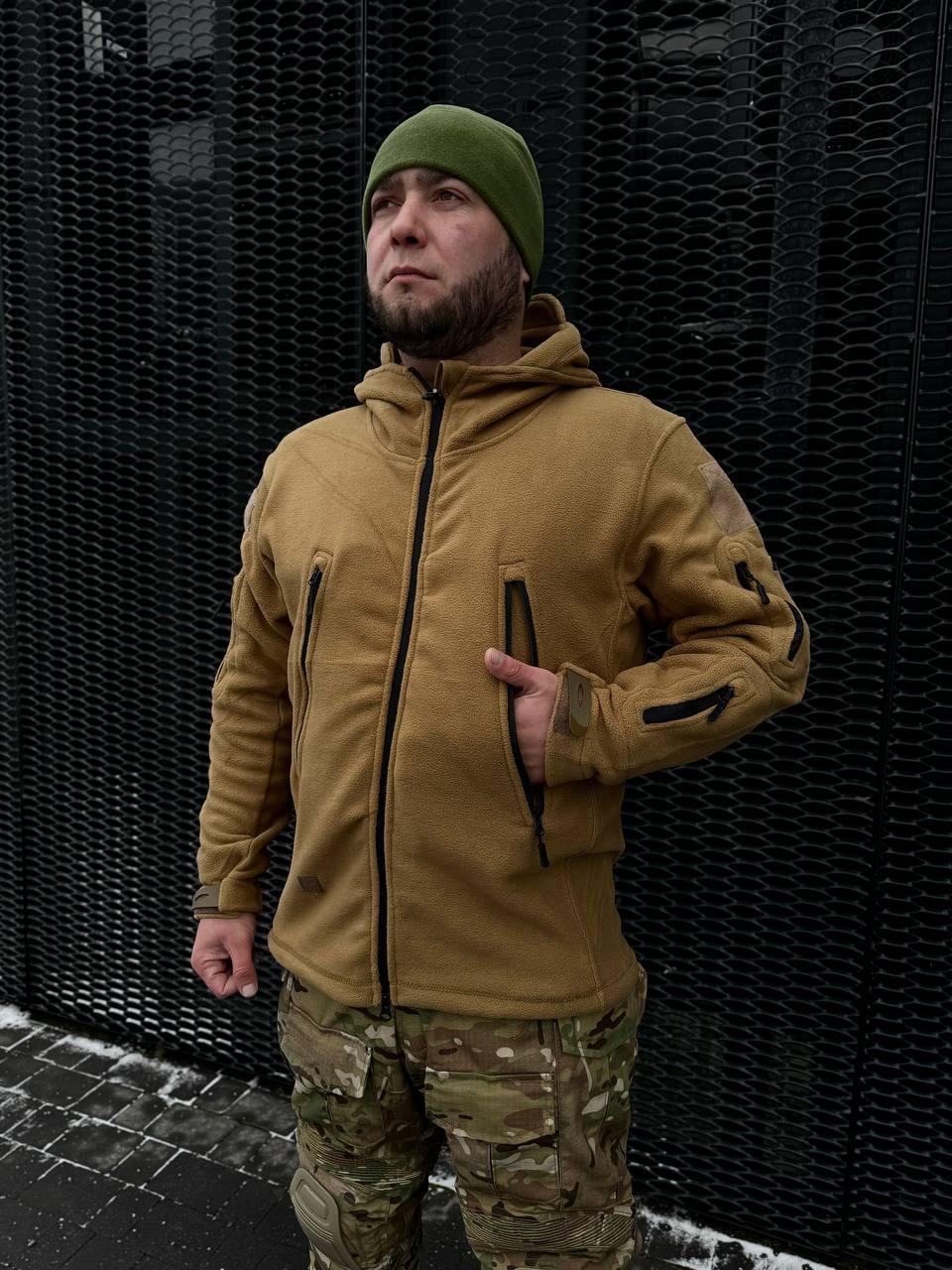 Флісова куртка Shark All-Weather койот - Зображення 11