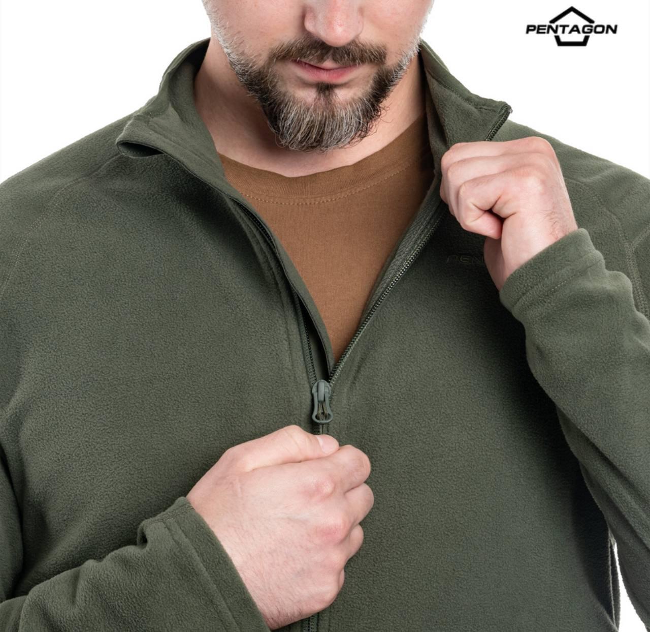 Кофта флісова Pentagon Arkos - Camo Green - Зображення 4