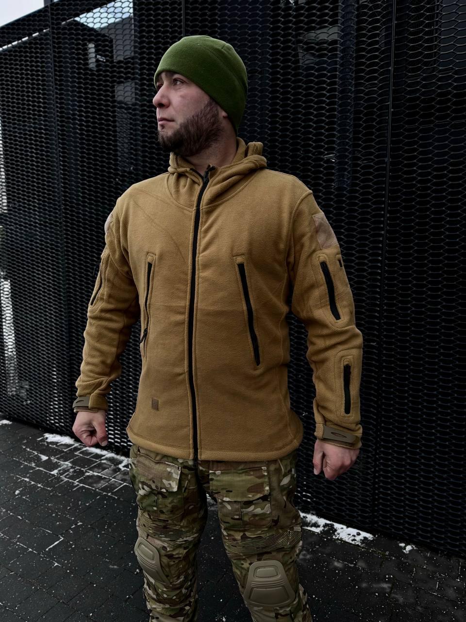 Флісова куртка Shark All-Weather койот