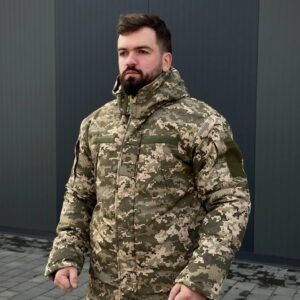 Теплий Зимовий Бушлат B&L піксель