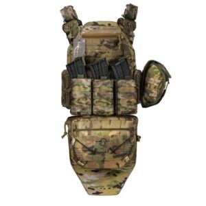 Плитоноска Warmor Gen.3 Pro Max +Захист паху та 9 підсумків Мультикам
