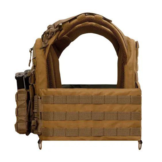 Тактичний жилет із швидким скиданням Warmor GEN.3 Pro + 9 підсумків Койот - Зображення 3