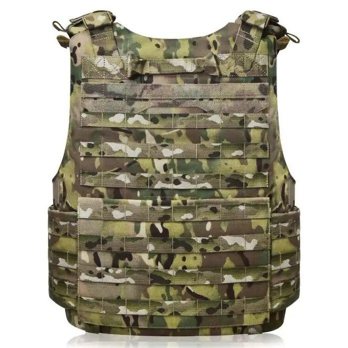 Плитоноска L/XL MTF Doom M9 зі збільшеною площею захисту Мультикам + Балістичні пакети 1 класу - Зображення 5
