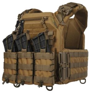 Плитоноска швидкого скидання WARMOR Gen.3 Pro Койот+ 3 підсумки.