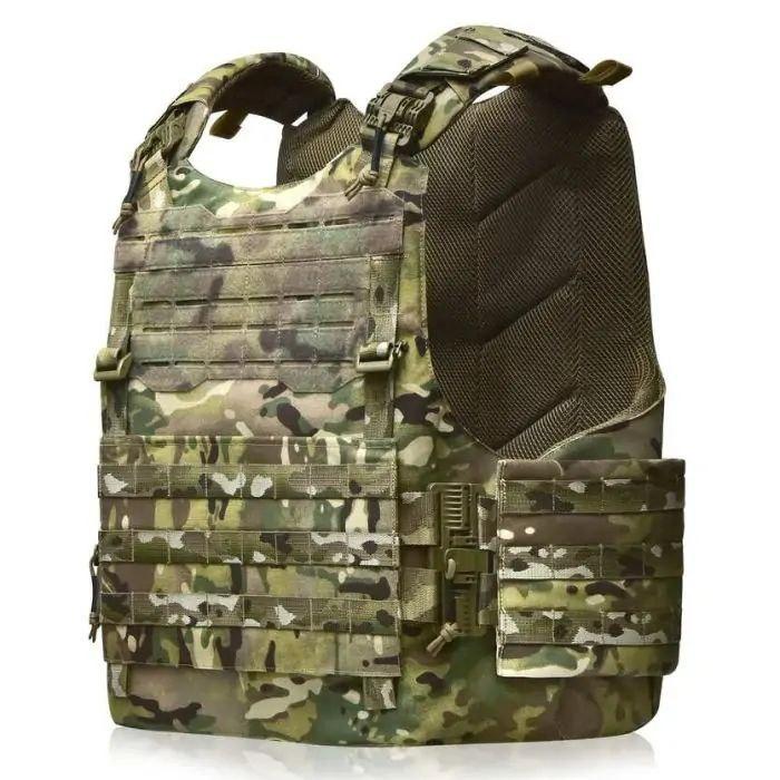 Плитоноска L/XL MTF Doom M9 зі збільшеною площею захисту Мультикам + Балістичні пакети 1 класу - Зображення 6