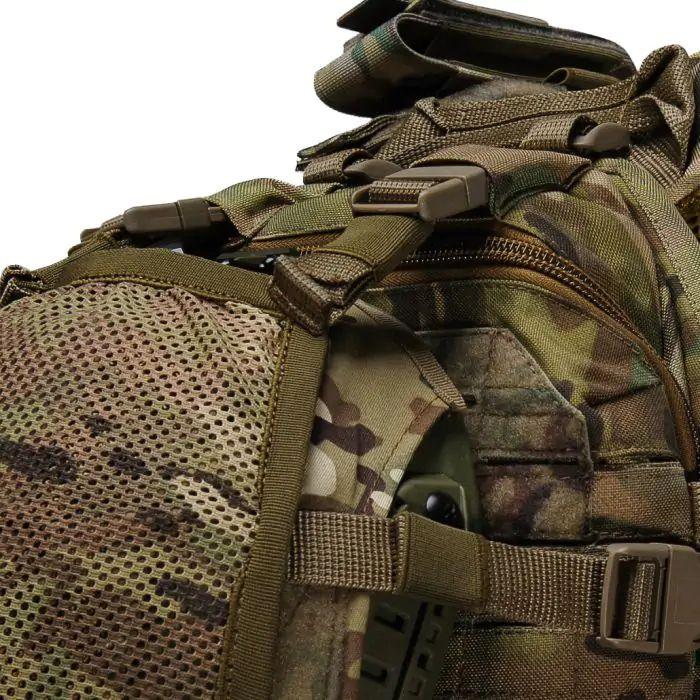 Плитоноска CEN.5 BOGUNKA з камербандами збільшеної площі + інтегрований рюкзак 5 л Мультикам - Зображення 14