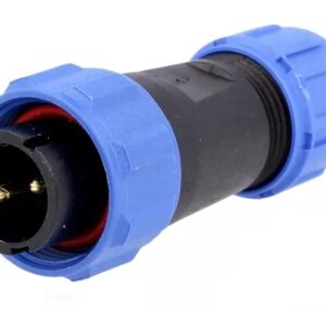 50 шт - Конектори WEIPU SP1310/P2 2pin тато IP68