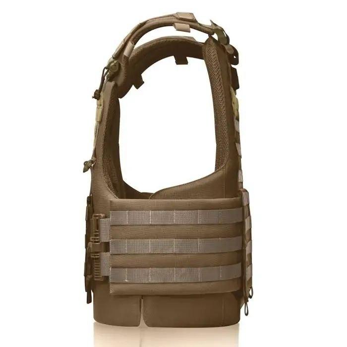 Плитоноска S/M MTF Doom M9 зі збільшеною площею захисту Койот + Балістичні пакети 2 класу - Зображення 2