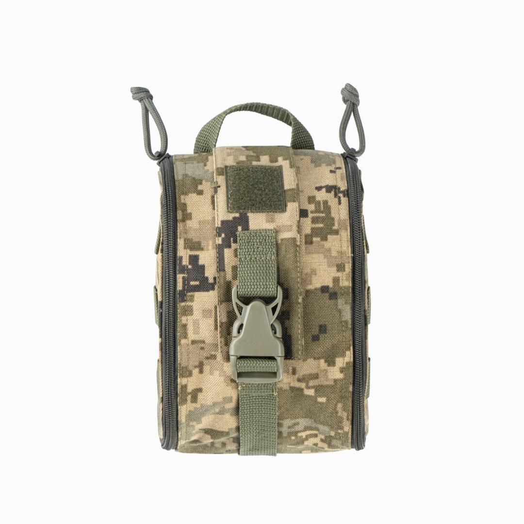 Плитоноска швидкого скидання GEN.2 Pro Cordura 1000D + 9 підсумків Піксель ММ14 та балістичні пакети 1 класу захисту - Зображення 12