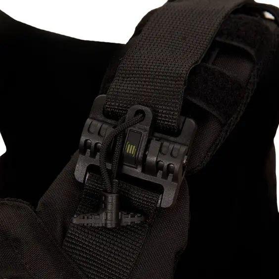 Тактичний жилет із швидким скиданням Warmor GEN.3 Pro Cordura 1000D, Чорний - Зображення 4
